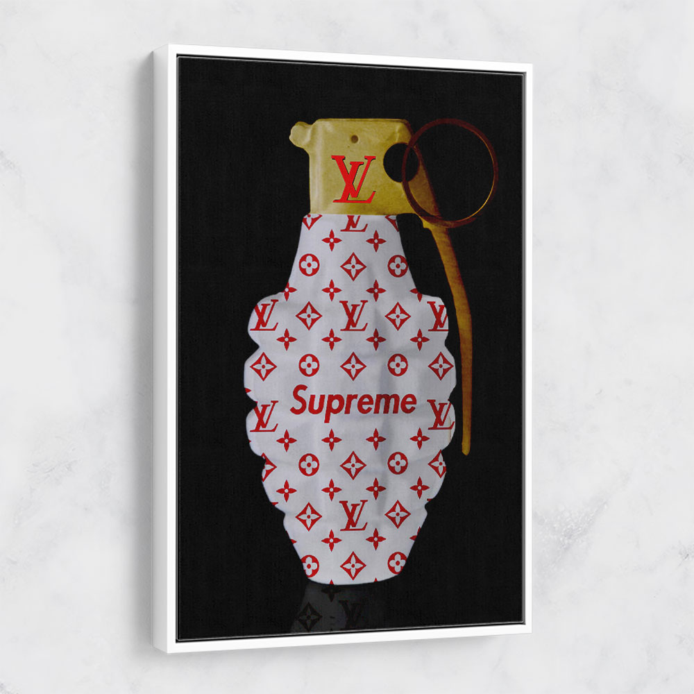Supreme louis vuitton airpod case top